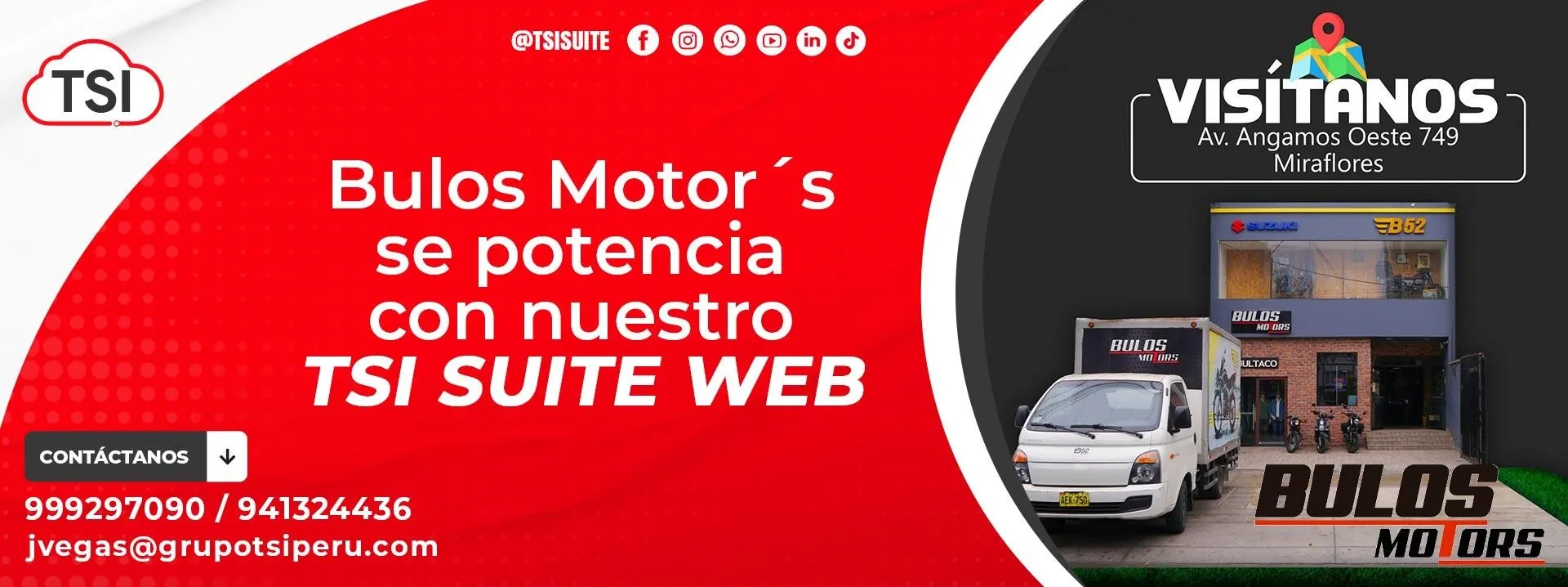 Bulos Motor's se potencia con TSI Suite Web