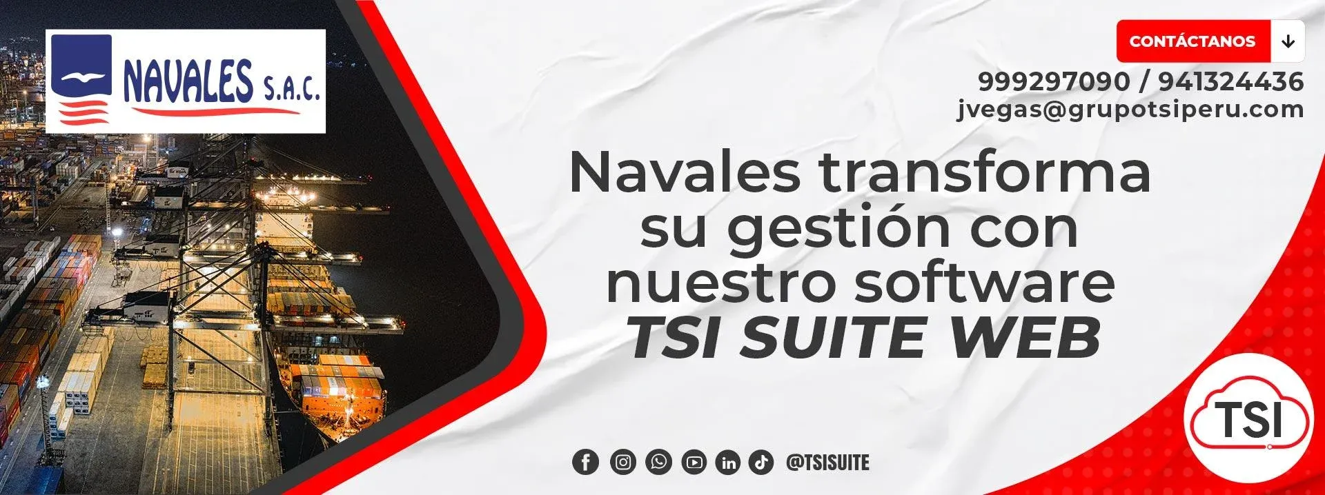 Navales transforma su gestión con TSI Suite Web